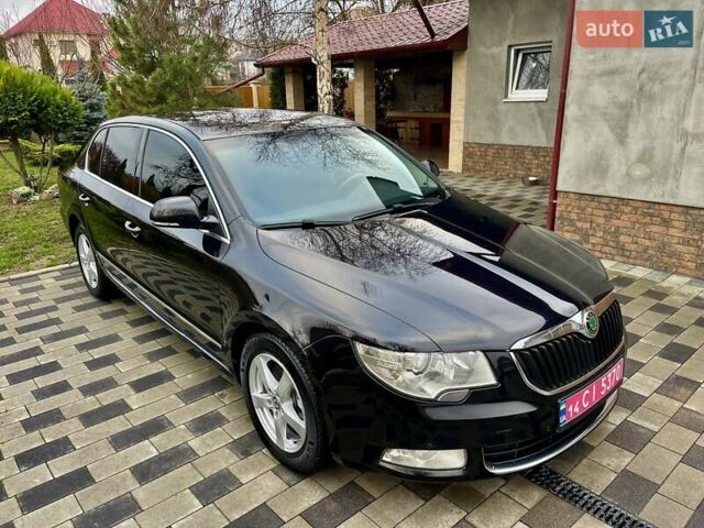 Черный Шкода Суперб, объемом двигателя 1.8 л и пробегом 245 тыс. км за 7999 $, фото 12 на Automoto.ua