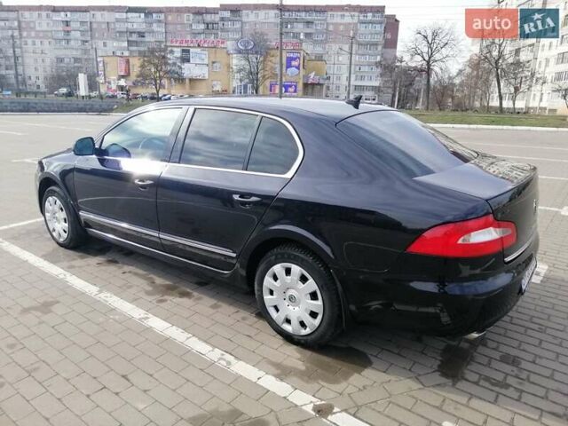Черный Шкода Суперб, объемом двигателя 1.8 л и пробегом 159 тыс. км за 8900 $, фото 2 на Automoto.ua