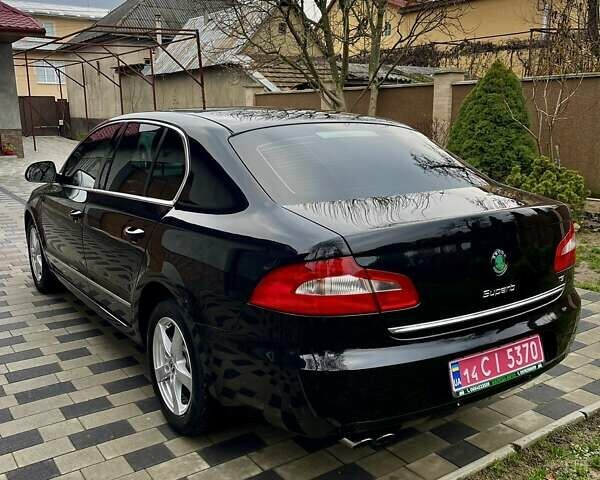 Черный Шкода Суперб, объемом двигателя 1.8 л и пробегом 245 тыс. км за 7999 $, фото 14 на Automoto.ua