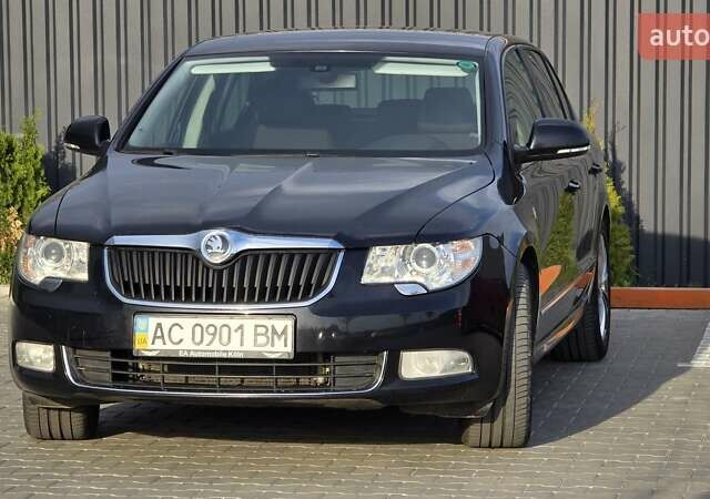 Черный Шкода Суперб, объемом двигателя 1.6 л и пробегом 234 тыс. км за 9500 $, фото 2 на Automoto.ua