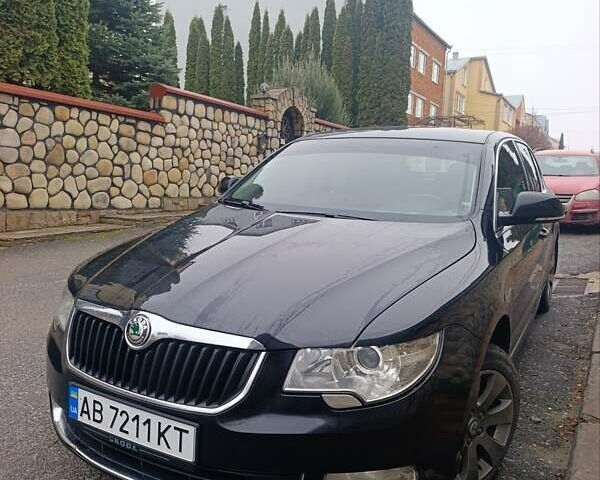 Черный Шкода Суперб, объемом двигателя 1.8 л и пробегом 216 тыс. км за 6999 $, фото 3 на Automoto.ua