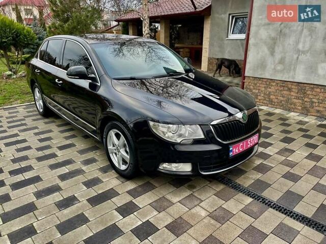 Черный Шкода Суперб, объемом двигателя 1.8 л и пробегом 245 тыс. км за 7999 $, фото 5 на Automoto.ua
