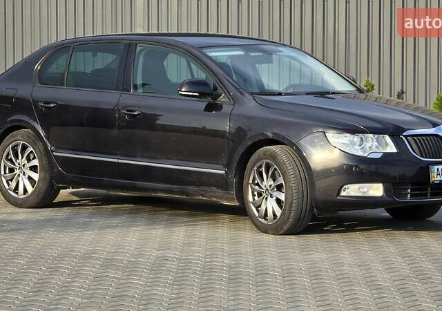 Черный Шкода Суперб, объемом двигателя 1.6 л и пробегом 234 тыс. км за 9500 $, фото 15 на Automoto.ua
