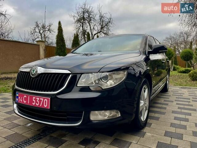 Черный Шкода Суперб, объемом двигателя 1.8 л и пробегом 245 тыс. км за 7999 $, фото 3 на Automoto.ua