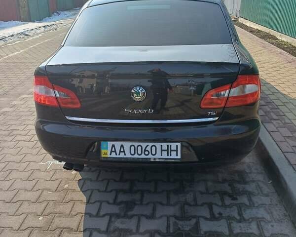 Черный Шкода Суперб, объемом двигателя 1.8 л и пробегом 270 тыс. км за 7500 $, фото 13 на Automoto.ua