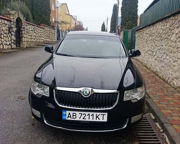 Черный Шкода Суперб, объемом двигателя 1.8 л и пробегом 216 тыс. км за 6999 $, фото 5 на Automoto.ua