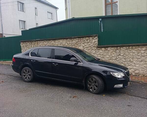 Черный Шкода Суперб, объемом двигателя 1.8 л и пробегом 216 тыс. км за 6999 $, фото 1 на Automoto.ua
