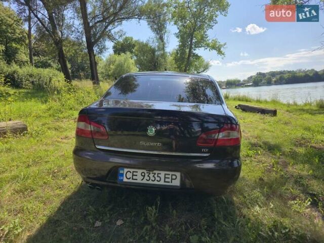 Чорний Шкода Суперб, об'ємом двигуна 1.97 л та пробігом 350 тис. км за 10300 $, фото 9 на Automoto.ua