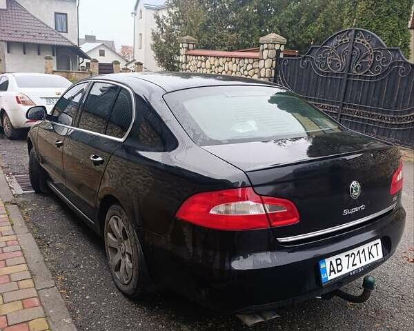 Черный Шкода Суперб, объемом двигателя 1.8 л и пробегом 216 тыс. км за 6999 $, фото 7 на Automoto.ua