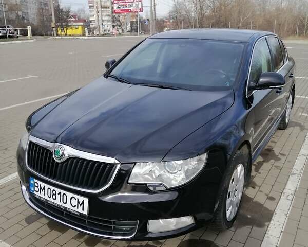 Черный Шкода Суперб, объемом двигателя 1.8 л и пробегом 159 тыс. км за 8900 $, фото 4 на Automoto.ua