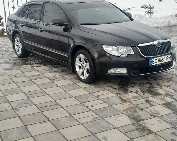 Чорний Шкода Суперб, об'ємом двигуна 1.97 л та пробігом 305 тис. км за 10600 $, фото 2 на Automoto.ua
