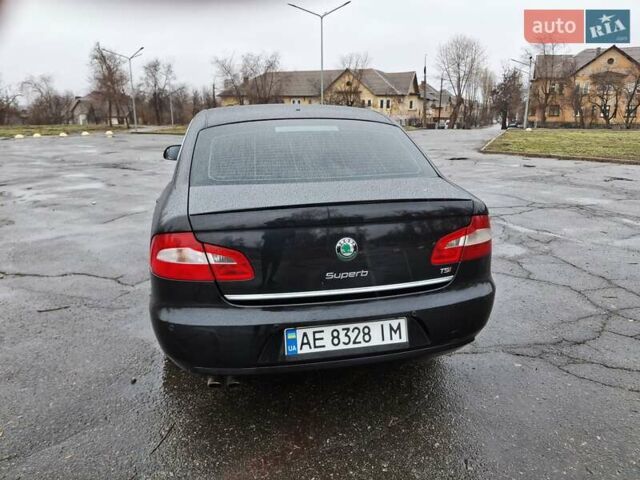 Черный Шкода Суперб, объемом двигателя 1.8 л и пробегом 218 тыс. км за 9500 $, фото 4 на Automoto.ua