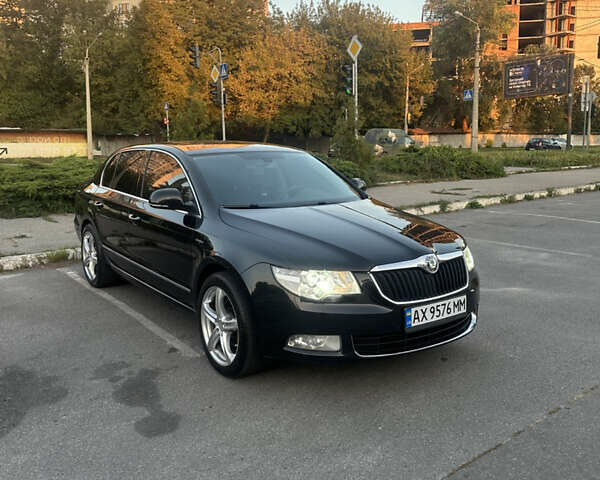 Черный Шкода Суперб, объемом двигателя 1.97 л и пробегом 186 тыс. км за 11500 $, фото 9 на Automoto.ua