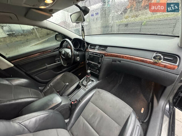 Черный Шкода Суперб, объемом двигателя 1.97 л и пробегом 313 тыс. км за 11800 $, фото 22 на Automoto.ua