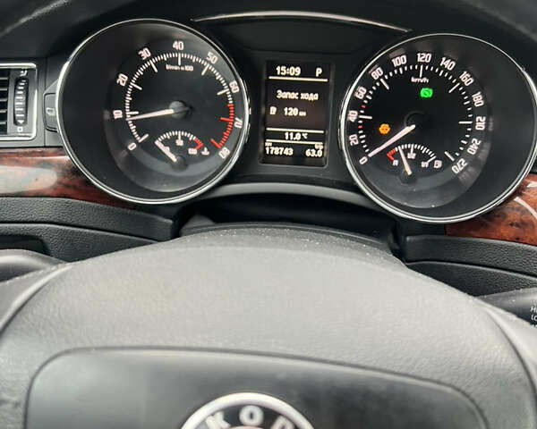 Чорний Шкода Суперб, об'ємом двигуна 1.8 л та пробігом 178 тис. км за 8450 $, фото 26 на Automoto.ua