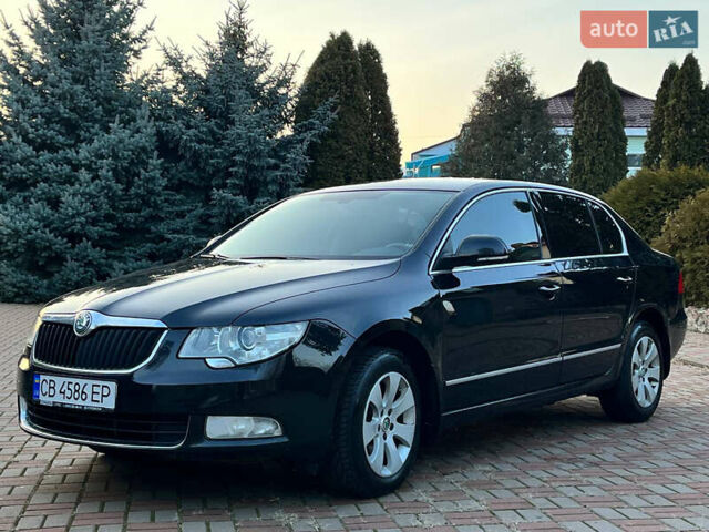 Черный Шкода Суперб, объемом двигателя 1.8 л и пробегом 223 тыс. км за 9250 $, фото 5 на Automoto.ua