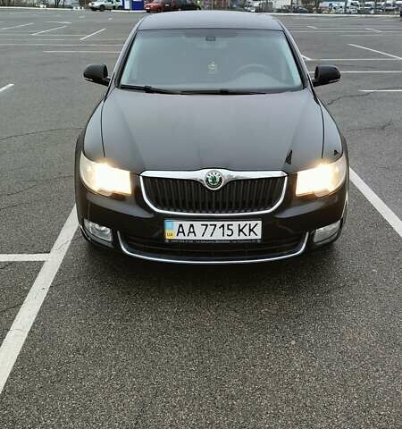 Черный Шкода Суперб, объемом двигателя 1.8 л и пробегом 149 тыс. км за 12000 $, фото 1 на Automoto.ua