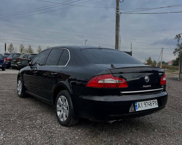Черный Шкода Суперб, объемом двигателя 1.8 л и пробегом 244 тыс. км за 8500 $, фото 4 на Automoto.ua
