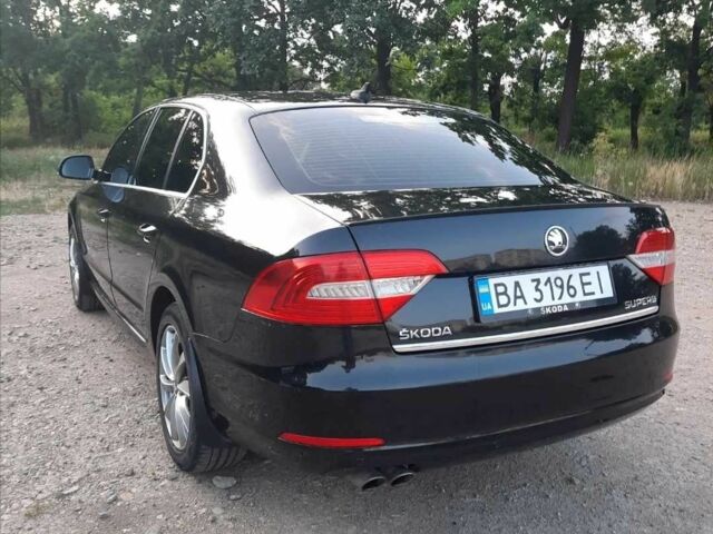 Черный Шкода Суперб, объемом двигателя 1.8 л и пробегом 185 тыс. км за 9500 $, фото 6 на Automoto.ua