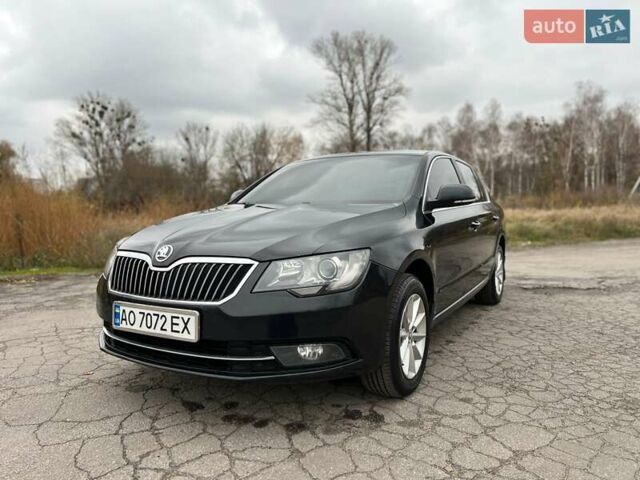 Чорний Шкода Суперб, об'ємом двигуна 2 л та пробігом 351 тис. км за 12800 $, фото 12 на Automoto.ua