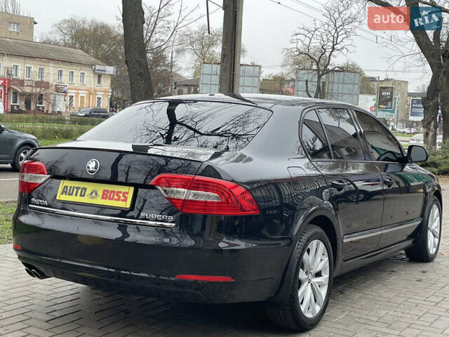 Черный Шкода Суперб, объемом двигателя 1.8 л и пробегом 212 тыс. км за 13999 $, фото 4 на Automoto.ua