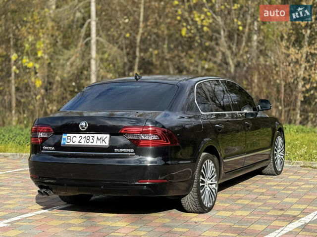 Черный Шкода Суперб, объемом двигателя 2 л и пробегом 184 тыс. км за 14300 $, фото 9 на Automoto.ua