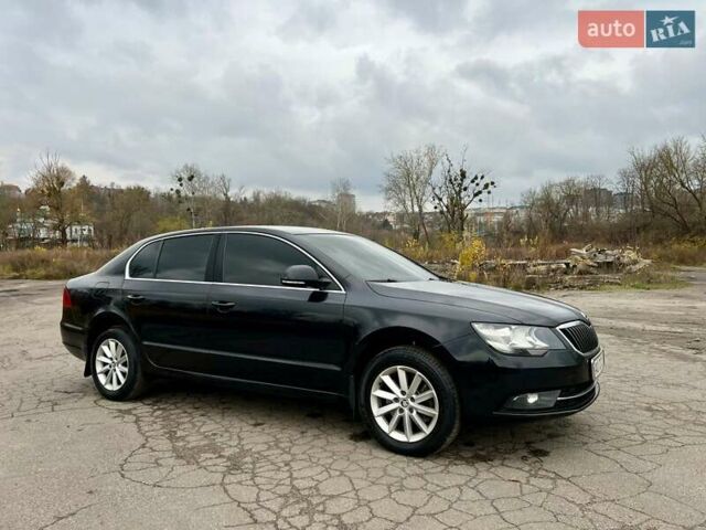 Чорний Шкода Суперб, об'ємом двигуна 2 л та пробігом 351 тис. км за 12800 $, фото 9 на Automoto.ua