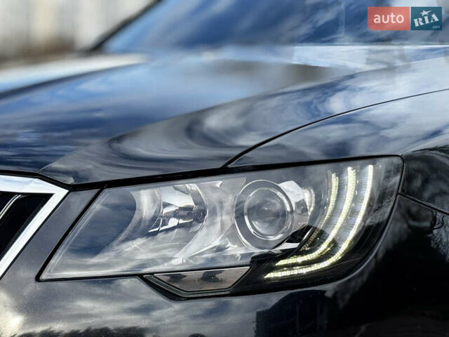 Черный Шкода Суперб, объемом двигателя 2 л и пробегом 184 тыс. км за 14300 $, фото 7 на Automoto.ua