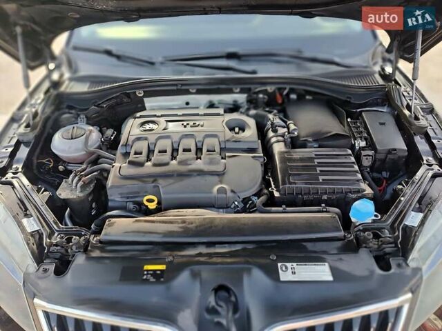 Черный Шкода Суперб, объемом двигателя 1.97 л и пробегом 184 тыс. км за 17500 $, фото 14 на Automoto.ua