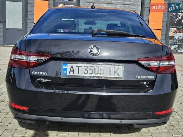 Шкода Суперб 2016 у Івано-Франківську на Automoto.ua Чорний Шкода Суперб, об'ємом двигуна 2 л та пробігом 245 тис. км за 21500 $, фото 2 на Automoto.ua