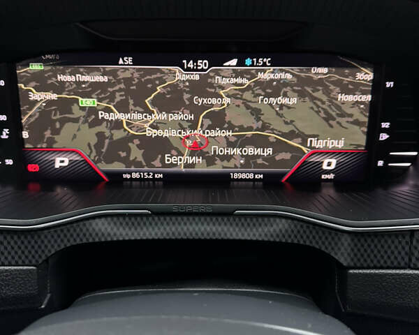 Черный Шкода Суперб, объемом двигателя 1.97 л и пробегом 190 тыс. км за 30499 $, фото 43 на Automoto.ua