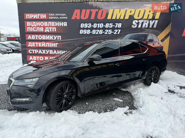 Черный Шкода Суперб, объемом двигателя 1.97 л и пробегом 149 тыс. км за 31500 $, фото 3 на Automoto.ua