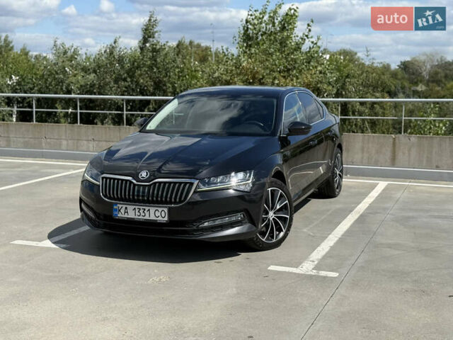 Черный Шкода Суперб, объемом двигателя 1.97 л и пробегом 80 тыс. км за 32999 $, фото 1 на Automoto.ua