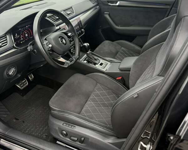 Чорний Шкода Суперб, об'ємом двигуна 2 л та пробігом 115 тис. км за 38700 $, фото 73 на Automoto.ua