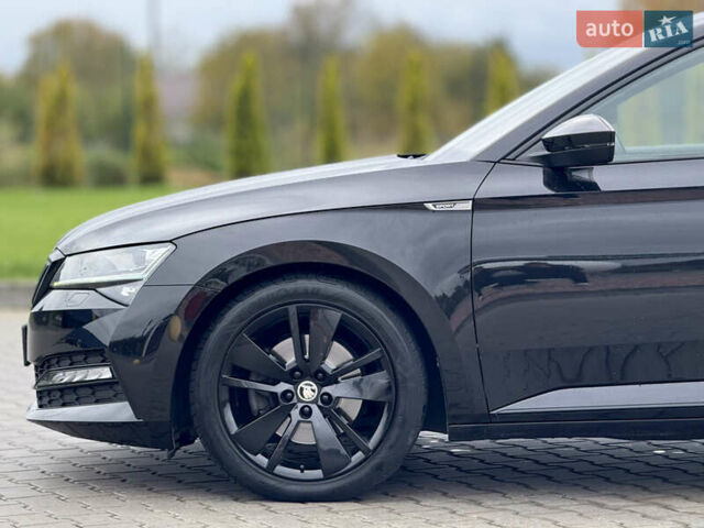 Чорний Шкода Суперб, об'ємом двигуна 2 л та пробігом 115 тис. км за 38700 $, фото 24 на Automoto.ua