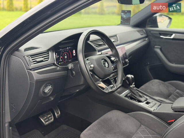 Чорний Шкода Суперб, об'ємом двигуна 2 л та пробігом 115 тис. км за 38700 $, фото 62 на Automoto.ua