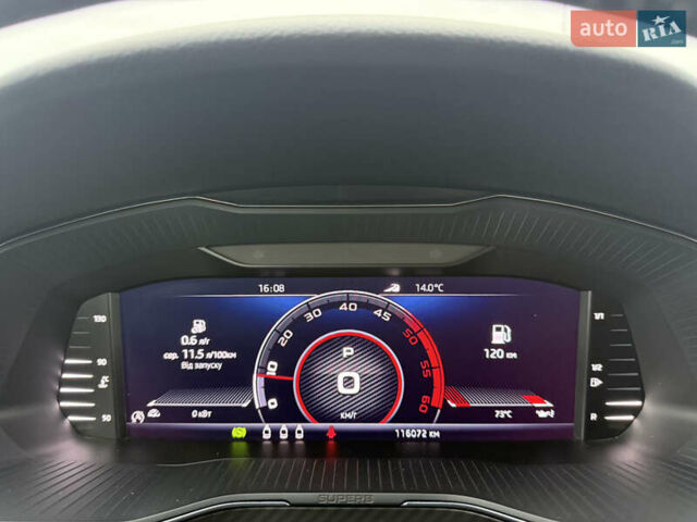Чорний Шкода Суперб, об'ємом двигуна 2 л та пробігом 115 тис. км за 38700 $, фото 120 на Automoto.ua