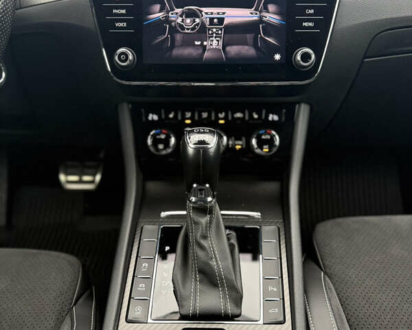 Чорний Шкода Суперб, об'ємом двигуна 2 л та пробігом 115 тис. км за 38700 $, фото 115 на Automoto.ua