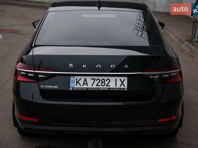 Черный Шкода Суперб, объемом двигателя 1.98 л и пробегом 27 тыс. км за 30000 $, фото 12 на Automoto.ua