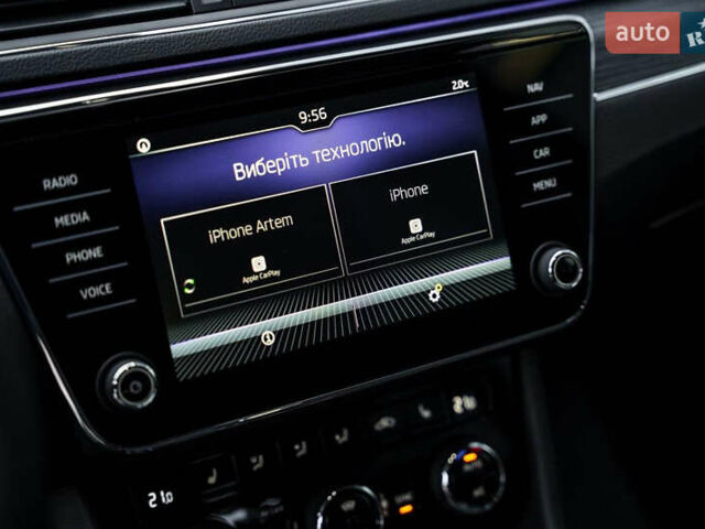 Черный Шкода Суперб, объемом двигателя 1.98 л и пробегом 27 тыс. км за 30000 $, фото 37 на Automoto.ua