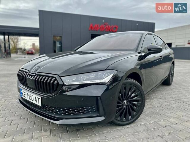Черный Шкода Суперб, объемом двигателя 1.98 л и пробегом 6 тыс. км за 55555 $, фото 8 на Automoto.ua