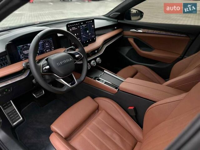 Черный Шкода Суперб, объемом двигателя 1.98 л и пробегом 6 тыс. км за 55555 $, фото 30 на Automoto.ua