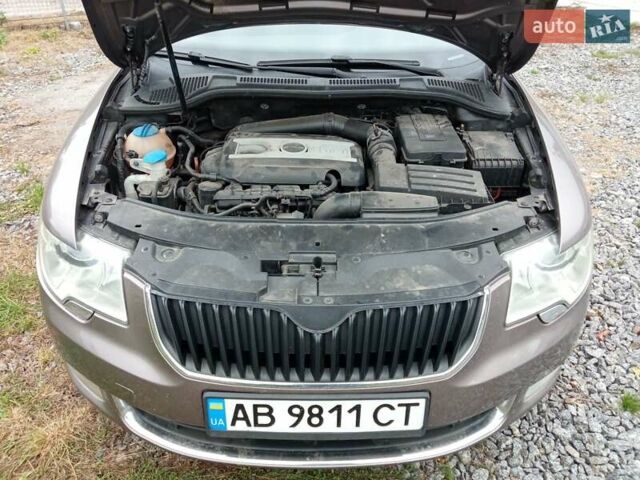 Коричневый Шкода Суперб, объемом двигателя 1.8 л и пробегом 288 тыс. км за 7950 $, фото 12 на Automoto.ua