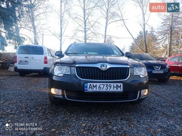 Коричневый Шкода Суперб, объемом двигателя 2 л и пробегом 329 тыс. км за 9700 $, фото 17 на Automoto.ua