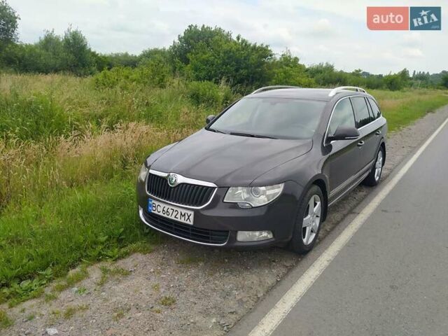 Коричневый Шкода Суперб, объемом двигателя 1.97 л и пробегом 319 тыс. км за 11500 $, фото 1 на Automoto.ua