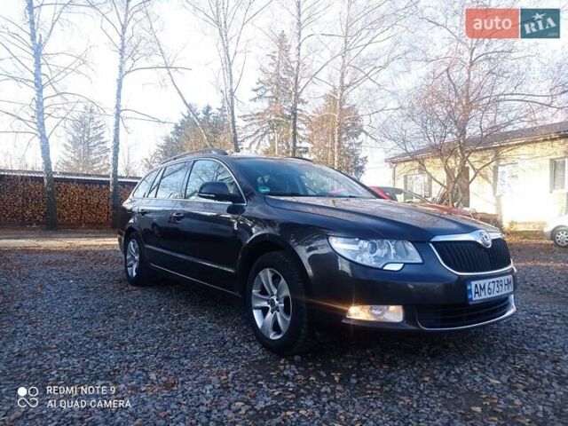 Коричневый Шкода Суперб, объемом двигателя 2 л и пробегом 329 тыс. км за 9700 $, фото 13 на Automoto.ua