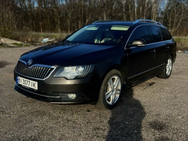 Коричневый Шкода Суперб, объемом двигателя 2 л и пробегом 236 тыс. км за 11500 $, фото 7 на Automoto.ua