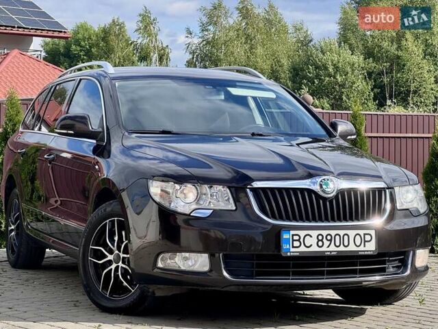 Коричневый Шкода Суперб, объемом двигателя 2 л и пробегом 227 тыс. км за 10500 $, фото 3 на Automoto.ua