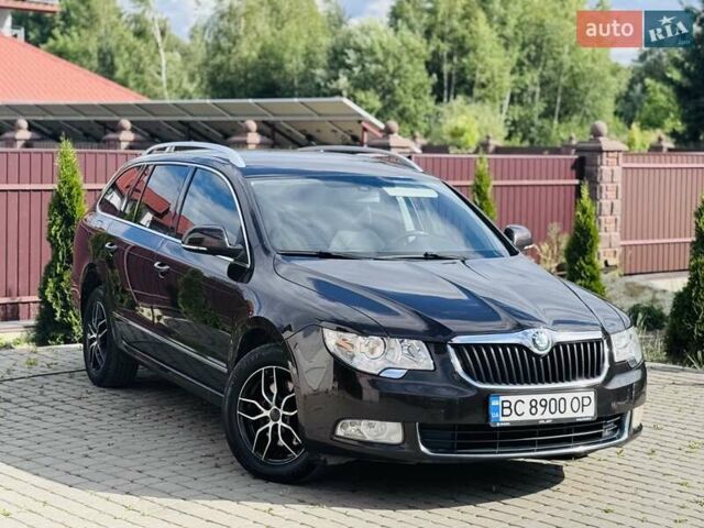 Коричневый Шкода Суперб, объемом двигателя 2 л и пробегом 227 тыс. км за 10500 $, фото 2 на Automoto.ua