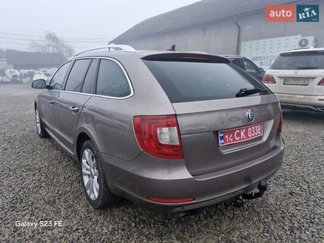 Коричневый Шкода Суперб, объемом двигателя 2 л и пробегом 204 тыс. км за 13499 $, фото 9 на Automoto.ua